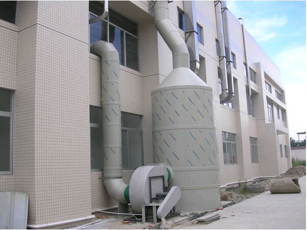 酸霧凈化塔安裝方案