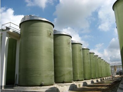 玻璃鋼立式罐用于處理生活污水的設備及其優點 玻璃鋼立式罐